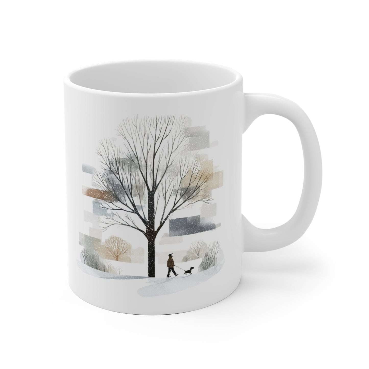 Ein Wintertag - Tasse