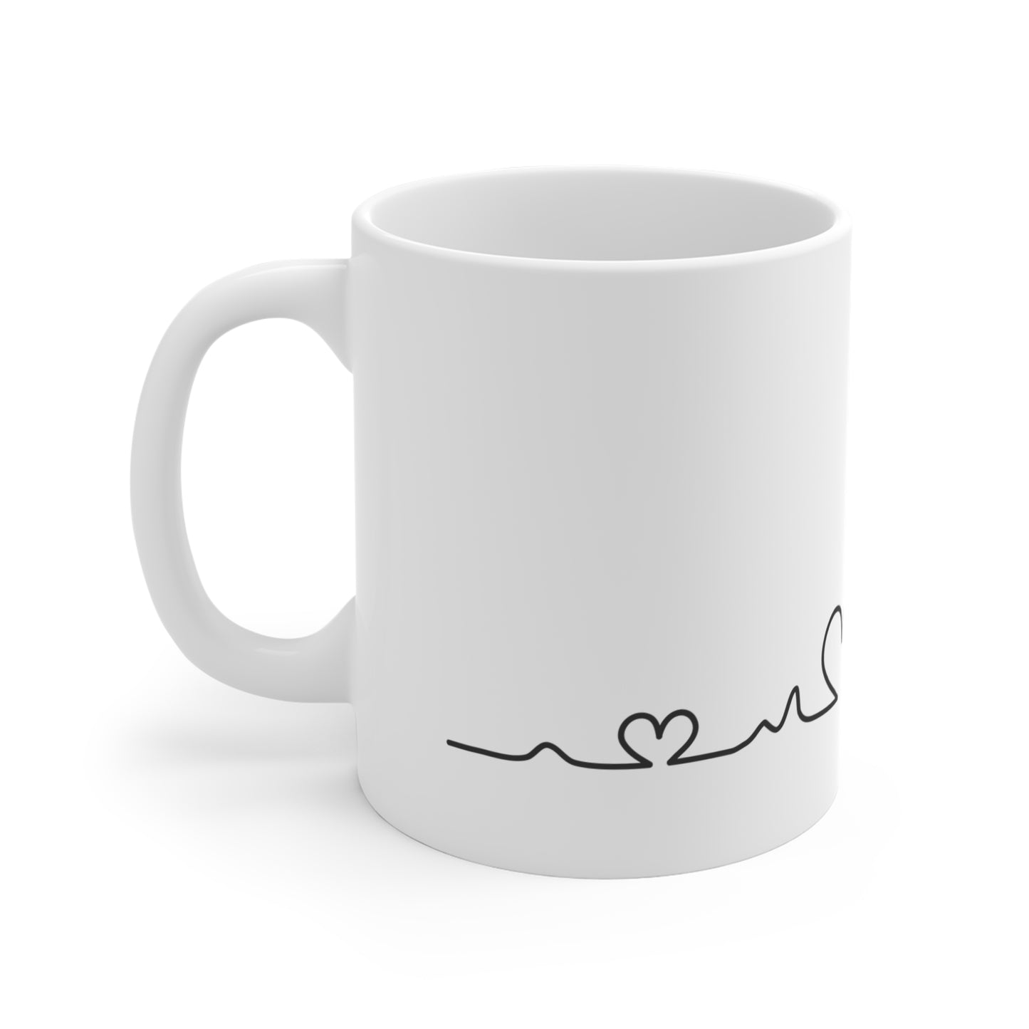Herzlinie - Tasse