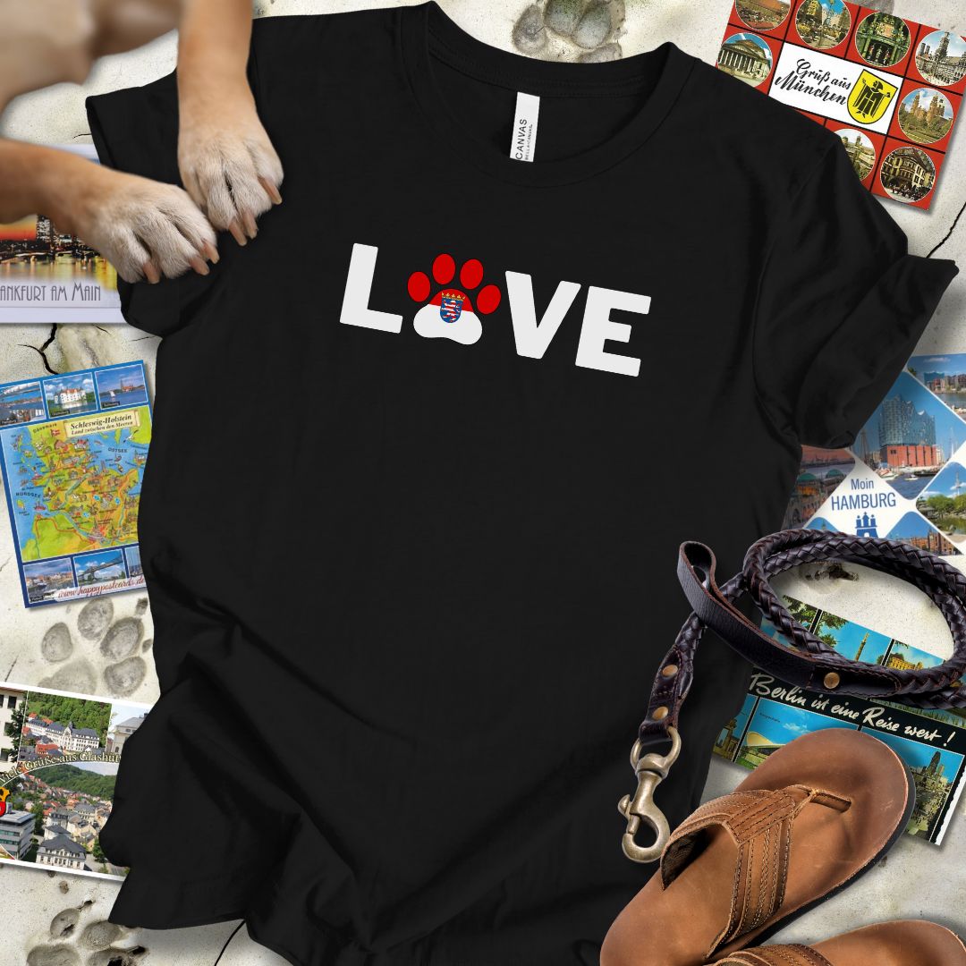 Love Pfote - Hessen - T-Shirt Unisex Relaxed Fit