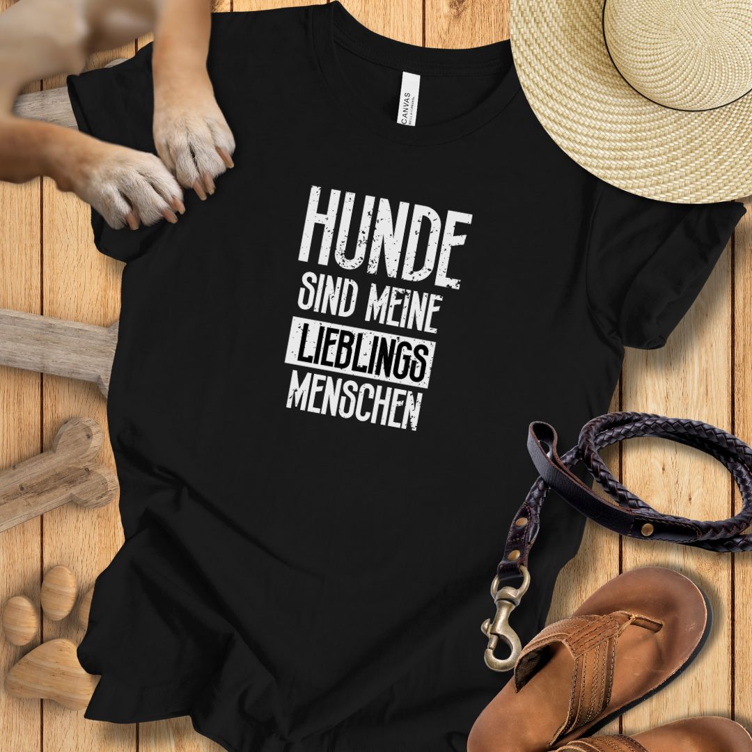Hunde Sind Meine Lieblingsmenschen - T-Shirt Unisex Slim Fit