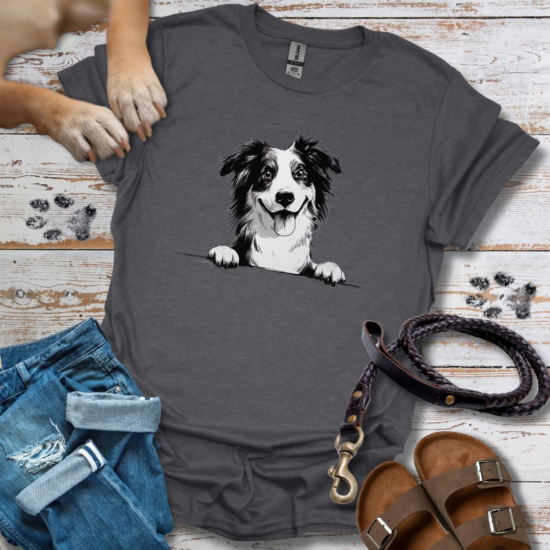 Australian Shepherd Grafikshirt - T-Shirt Unisex Classic Fit - Bequemer Klassiker