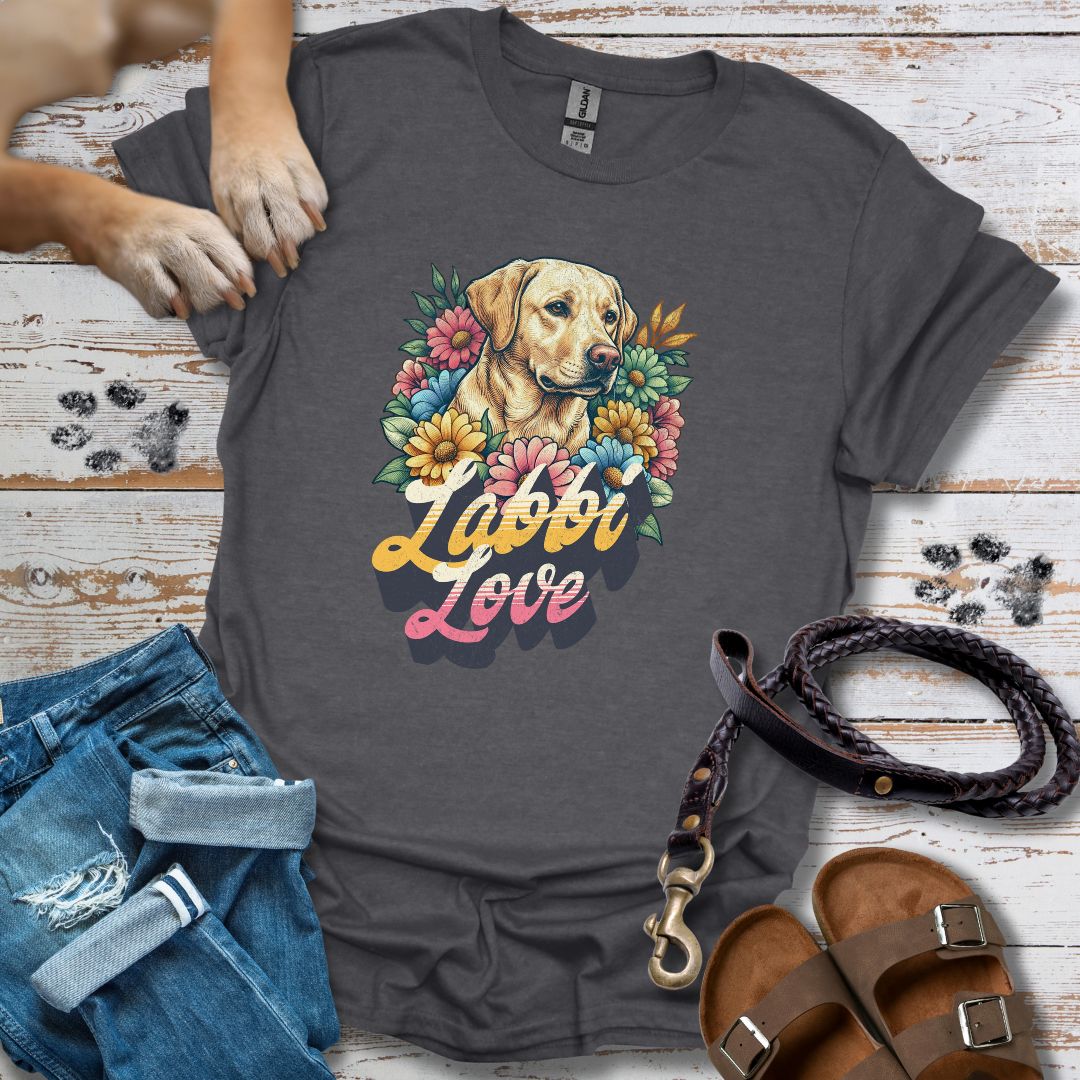 Labbi Love - Labrador - T-Shirt Unisex Classic Fit - Bequemer Klassiker
