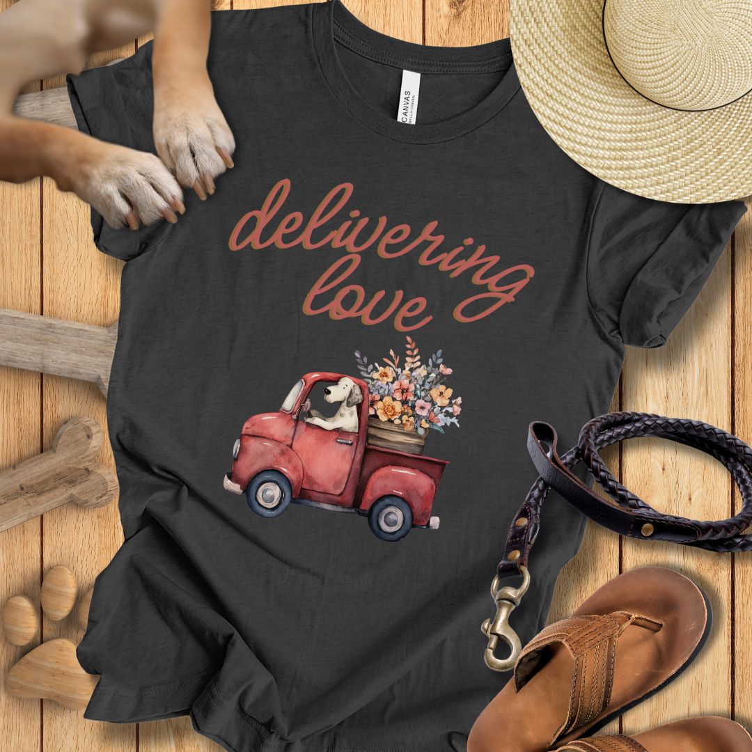 Delivering Love - T-Shirt Unisex Slim Fit