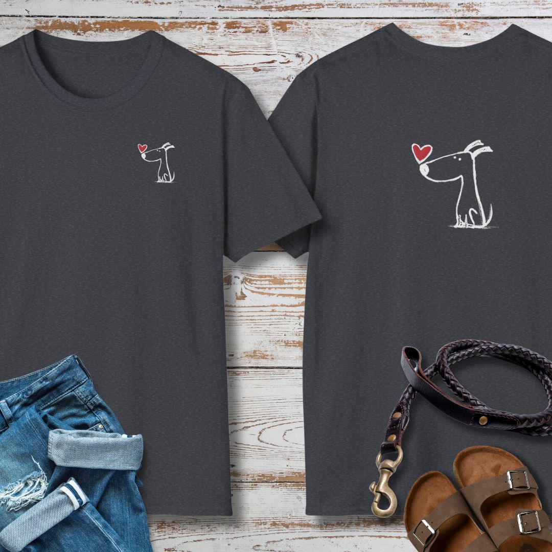 Kleiner Hund mit Herz - Classic Fit - Einzelstück - XL