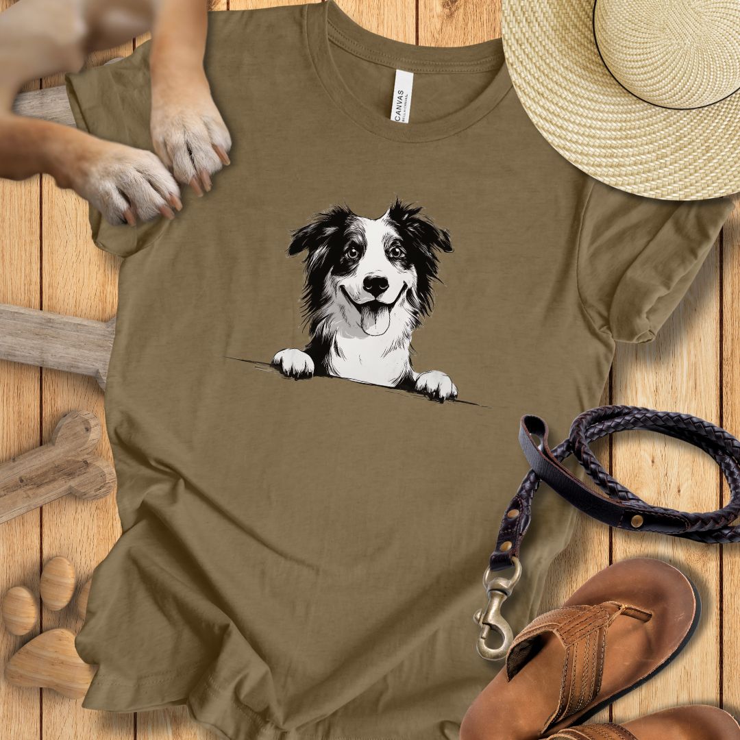 Australian Shepherd Grafikshirt - T-Shirt Unisex Slim Fit