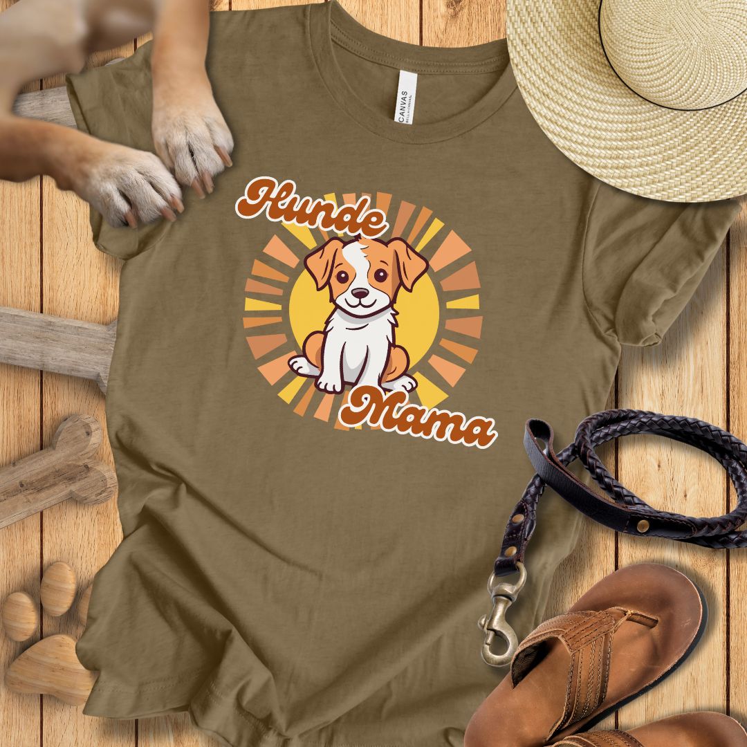 Hunde Mama - T-Shirt Damen Modern Fit - Weich & Leicht