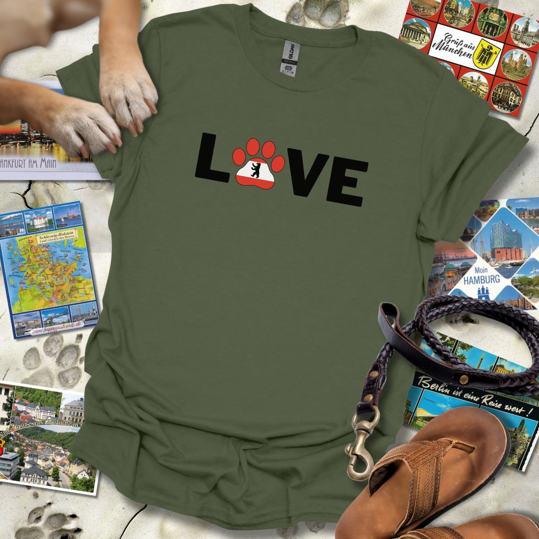Love Pfote - Berlin -T-Shirt Unisex Relaxed Fit