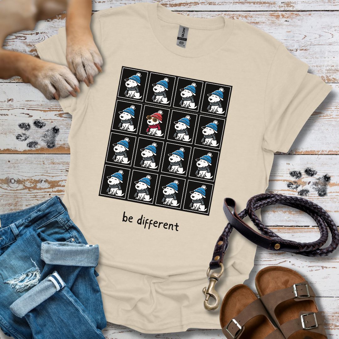 Be Different - T-Shirt Unisex Classic Fit - Bequemer Klassiker