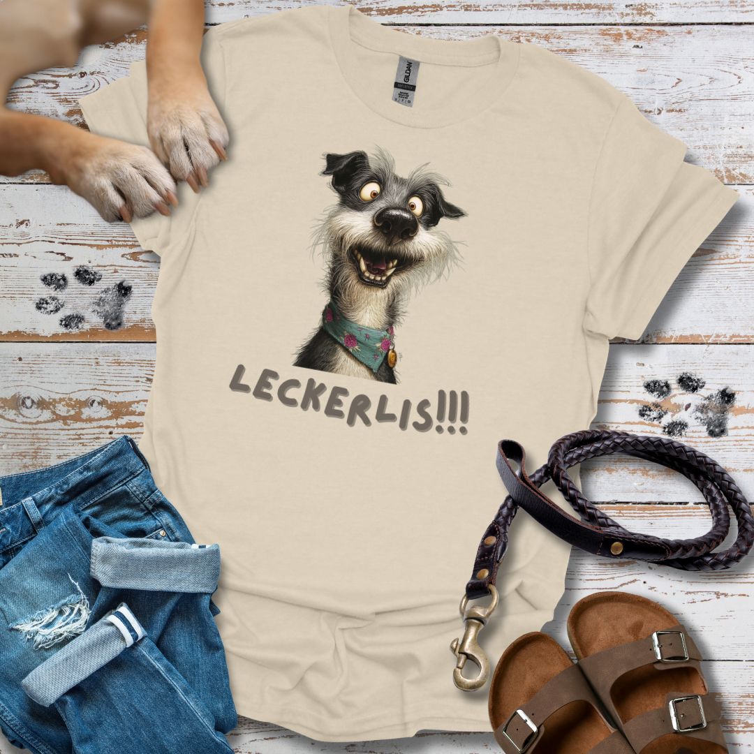 'Leckerlis!!!' - T-Shirt Unisex Relaxed Fit