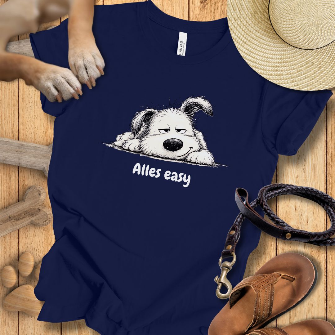 T-Shirt des Monats Juli Alles easy - Modern Fit - Weich & Leicht