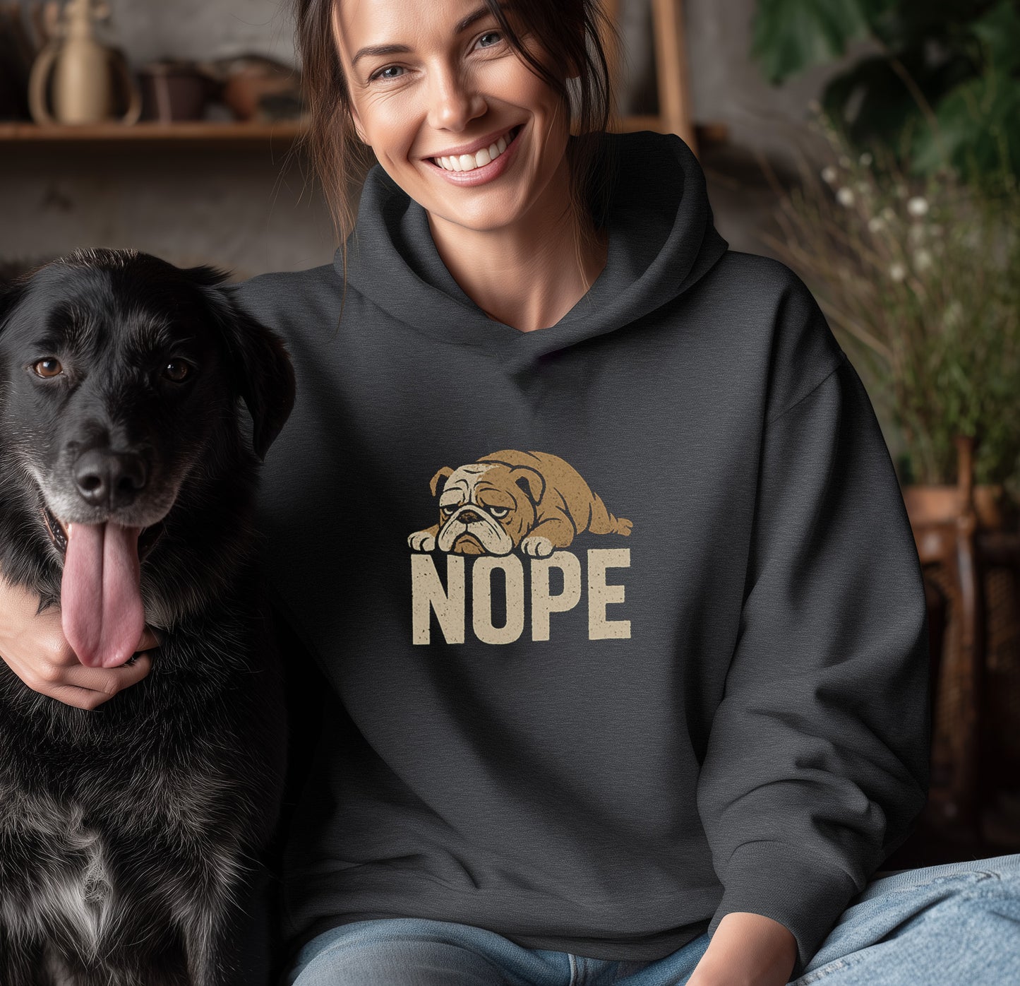 Nope - Unisex Modern Fit Hoodie