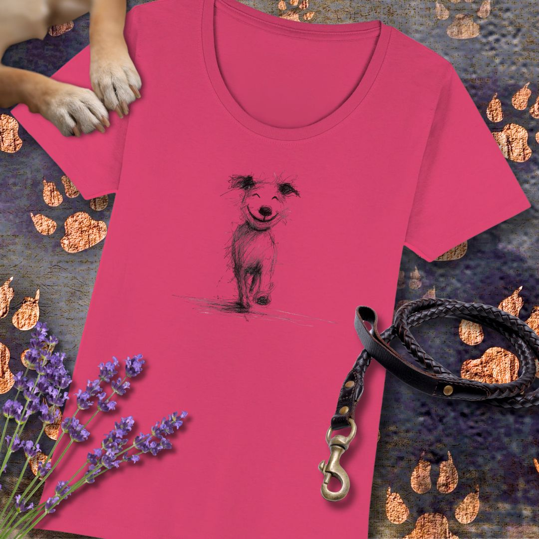 Happiness - Premium Damen T-Shirt - Slim Fit