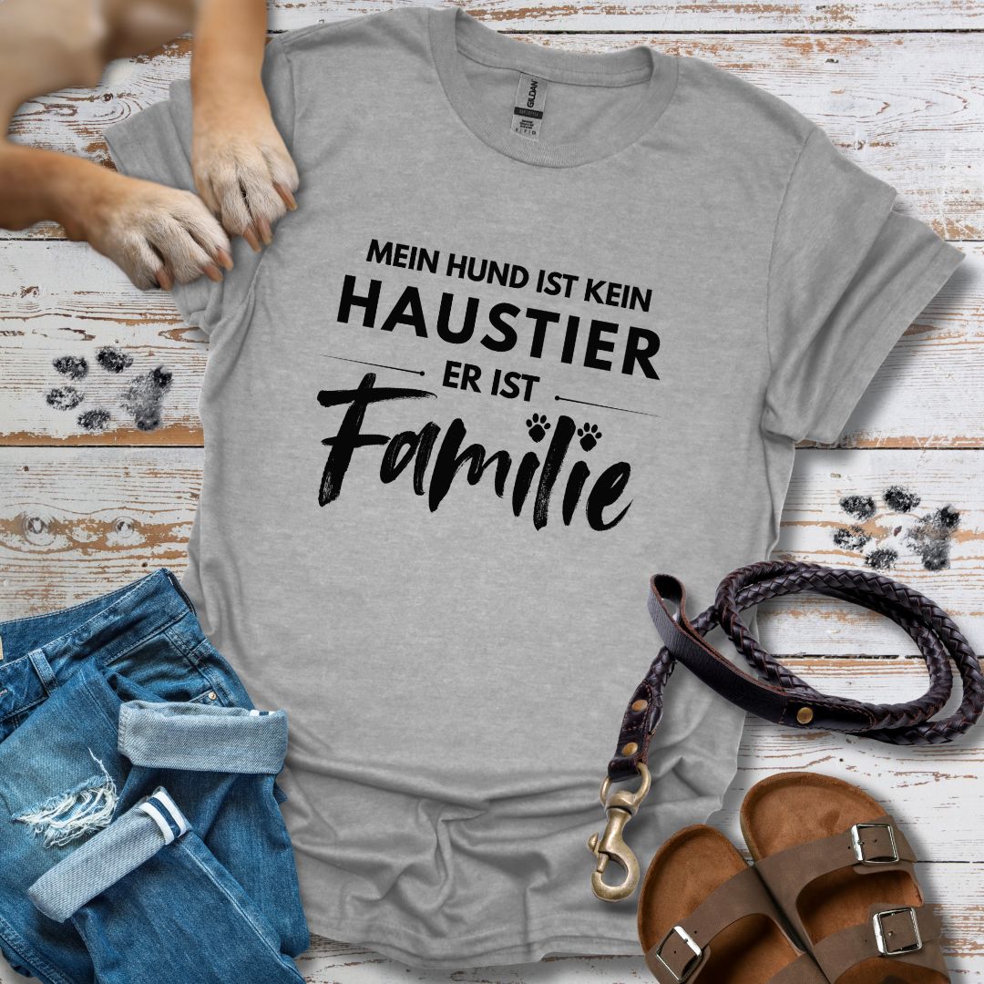 Mein Hund ist kein Haustier, er ist Familie - Classic Fit - Einzelstück - 2XL