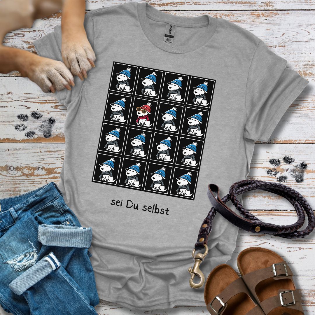 Sei Du Selbst - T-Shirt Unisex Classic Fit - Bequemer Klassiker