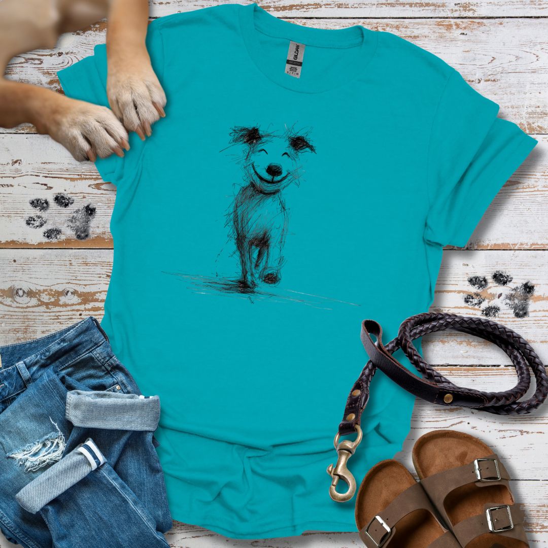 Happiness - T-Shirt Classic Fit - Bequemer Klassiker