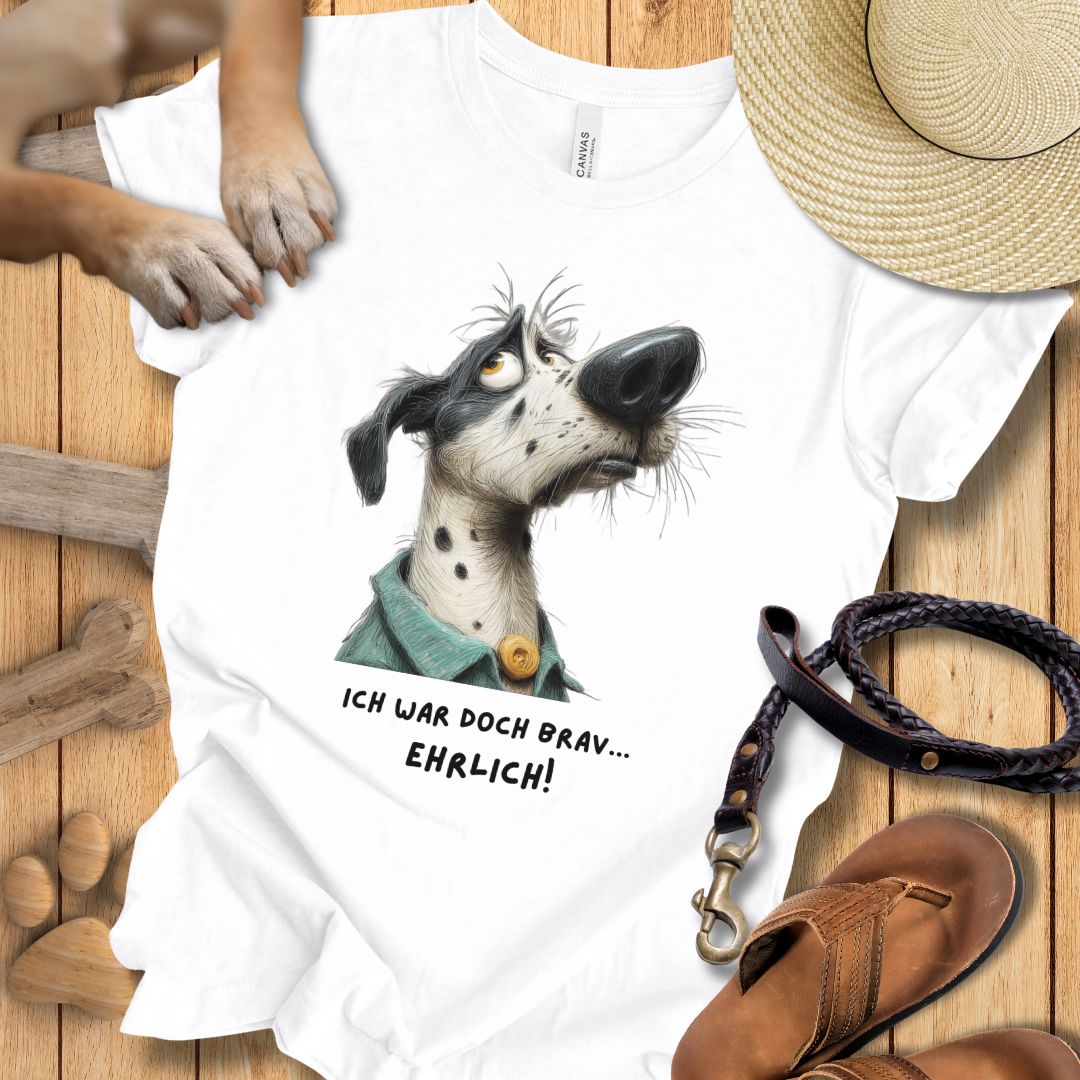 Ich war doch brav - T-Shirt Unisex Slim Fit