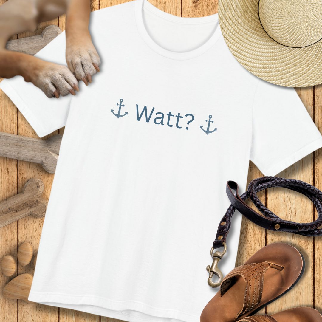 Watt mutt datt mutt - Vorne & Hinten - T-Shirt Unisex Modern Fit Premium Qualität