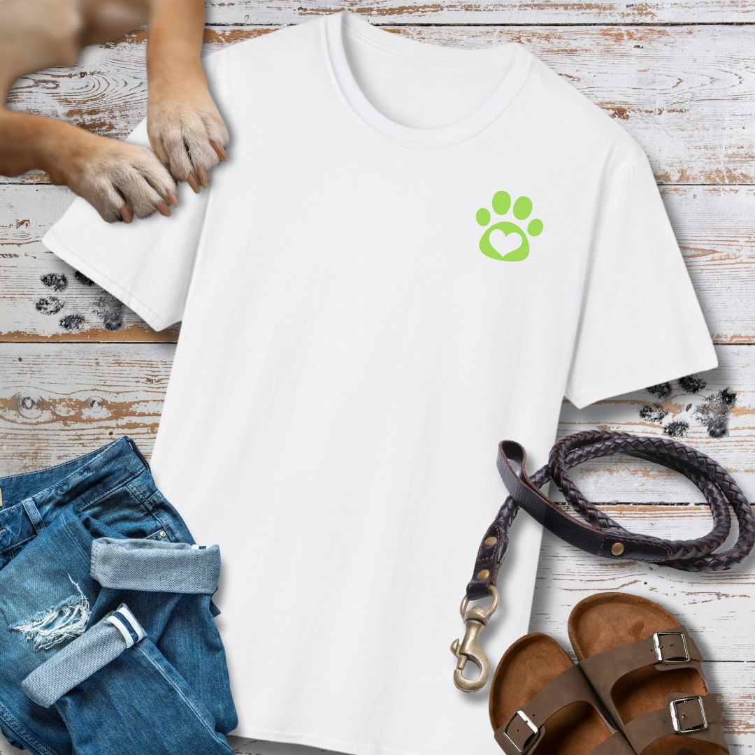 Love in Lime - Vorne & Hinten - T-Shirt Unisex Classic Fit Standard Qualität