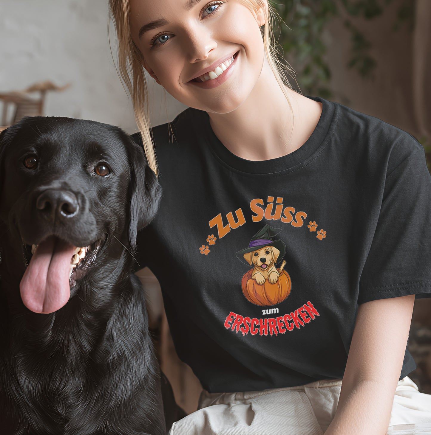 T‑Shirt des Monats Oktober "Zu Süss zum Erschrecken" - Halloween- T-Shirt Unisex Classic Fit - Bequemer Klassiker