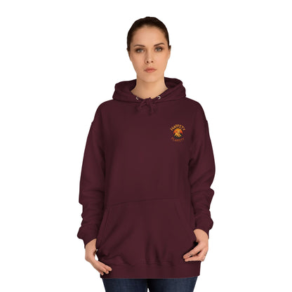 Happity Flappity Hoodie — Cute Golden Pup Graphic College Pullover