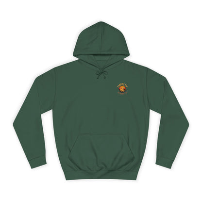 Happity Flappity Hoodie — Cute Golden Pup Graphic College Pullover