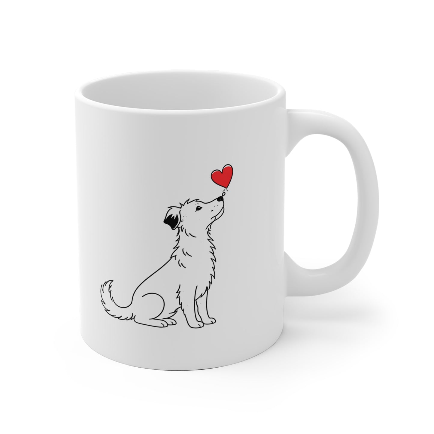 Herzenshunde - Unikat auf vier Pfoten - Tasse