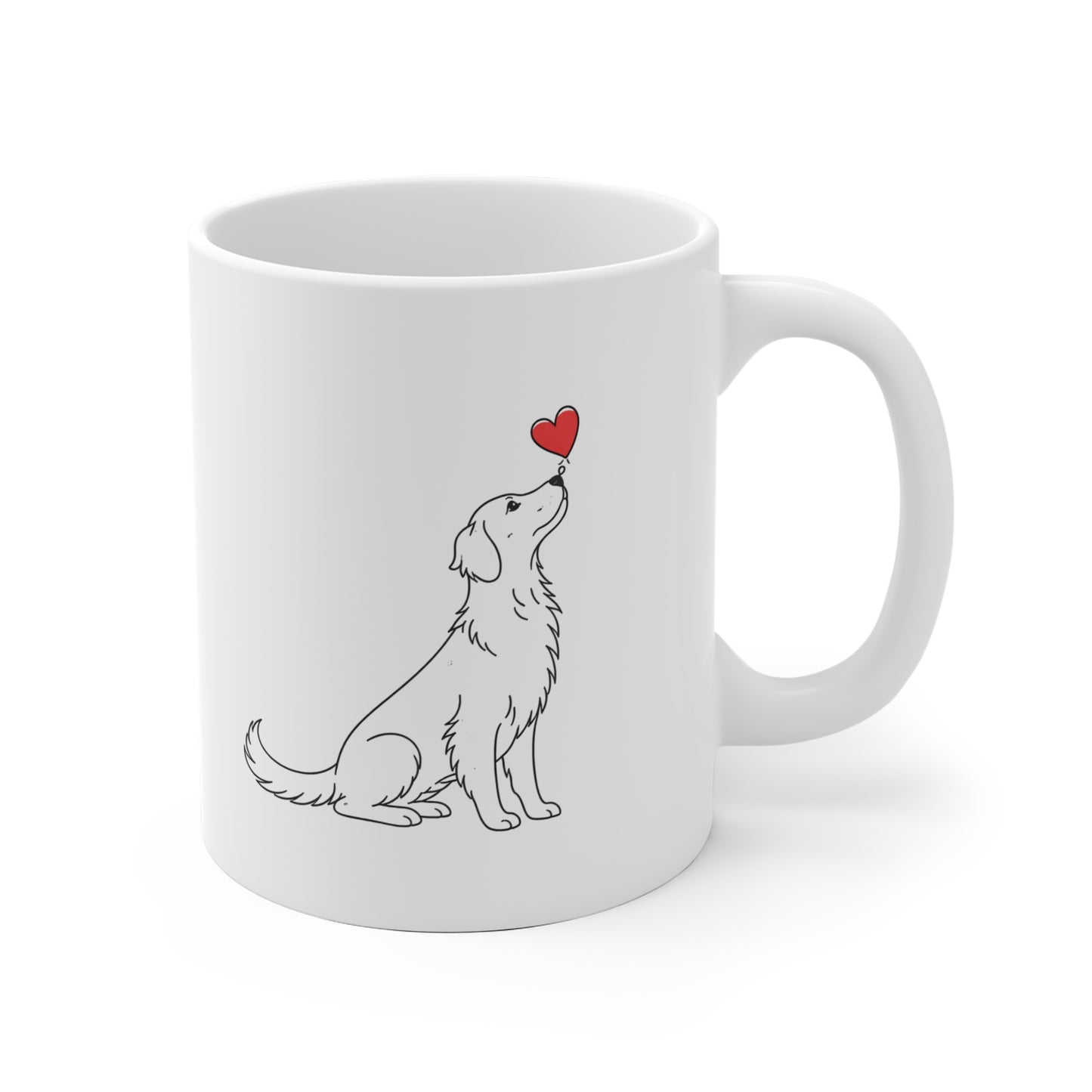 Herzenshunde - Flat Coated Retriever - Tasse