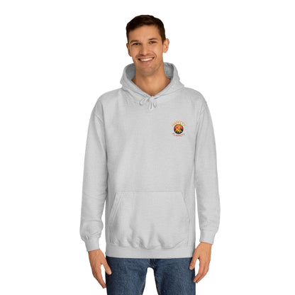Happity Flappity Hoodie — Cute Golden Pup Graphic College Pullover