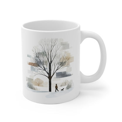 Ein Wintertag - Tasse