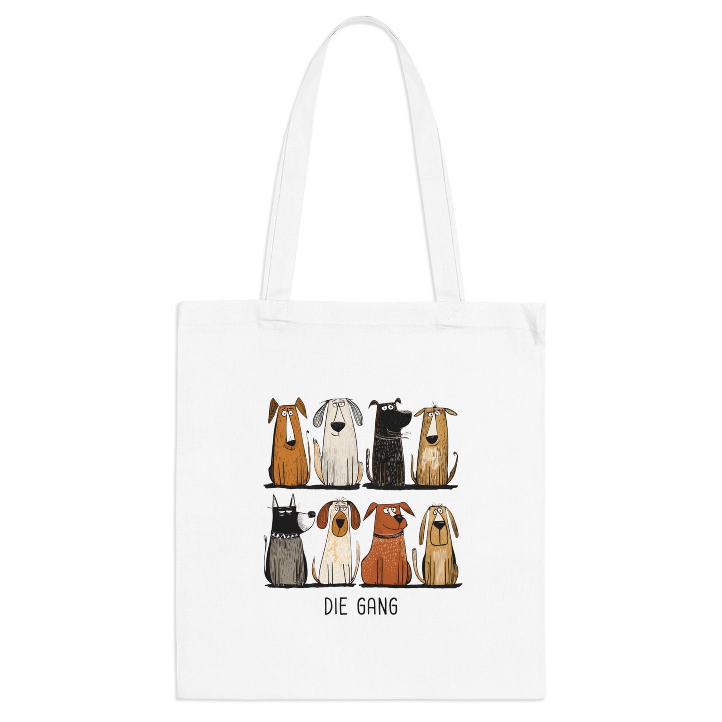 Acht Hunde Gang - Tasche