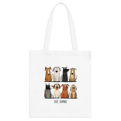 Acht Hunde Gang - Tasche