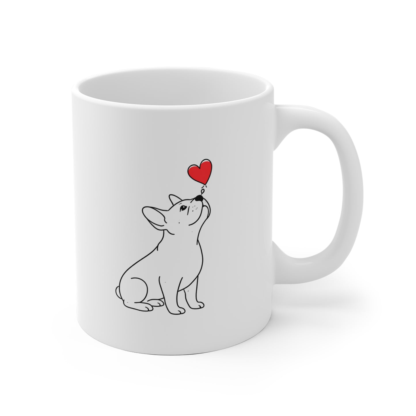 Herzenshunde - Französische Bulldogge - Tasse
