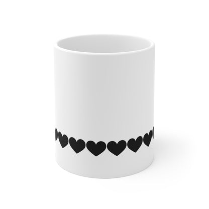 Eine Linie Liebe - Tasse