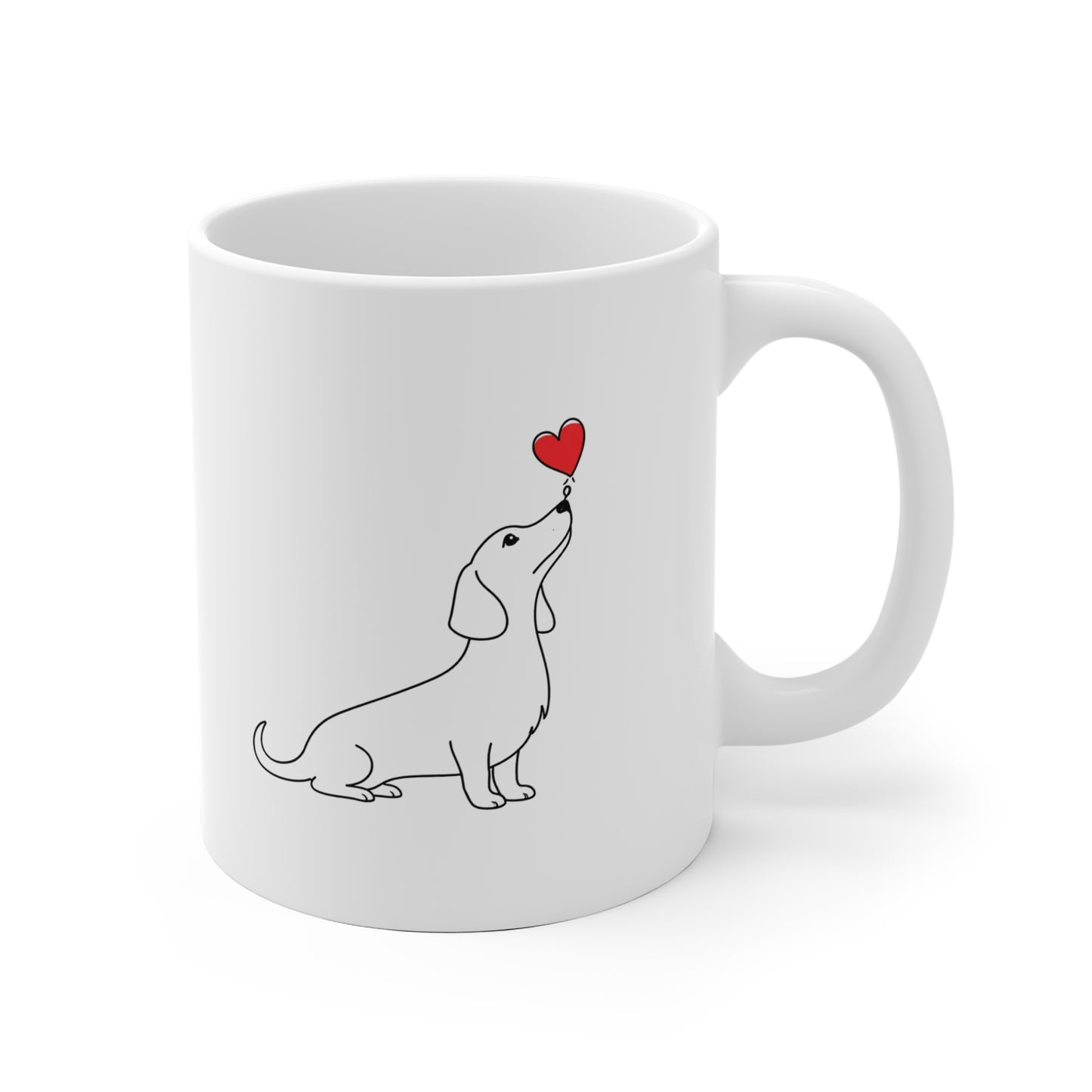 Herzenshunde - Dackel - Tasse