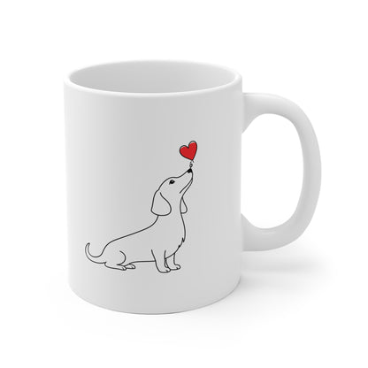 Herzenshunde - Dackel - Tasse
