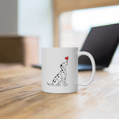 Herzenshunde - Dalmatiner - Tasse