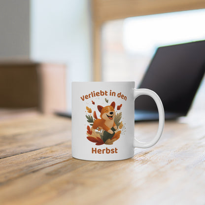 Verliebt in den Herbst - Tasse