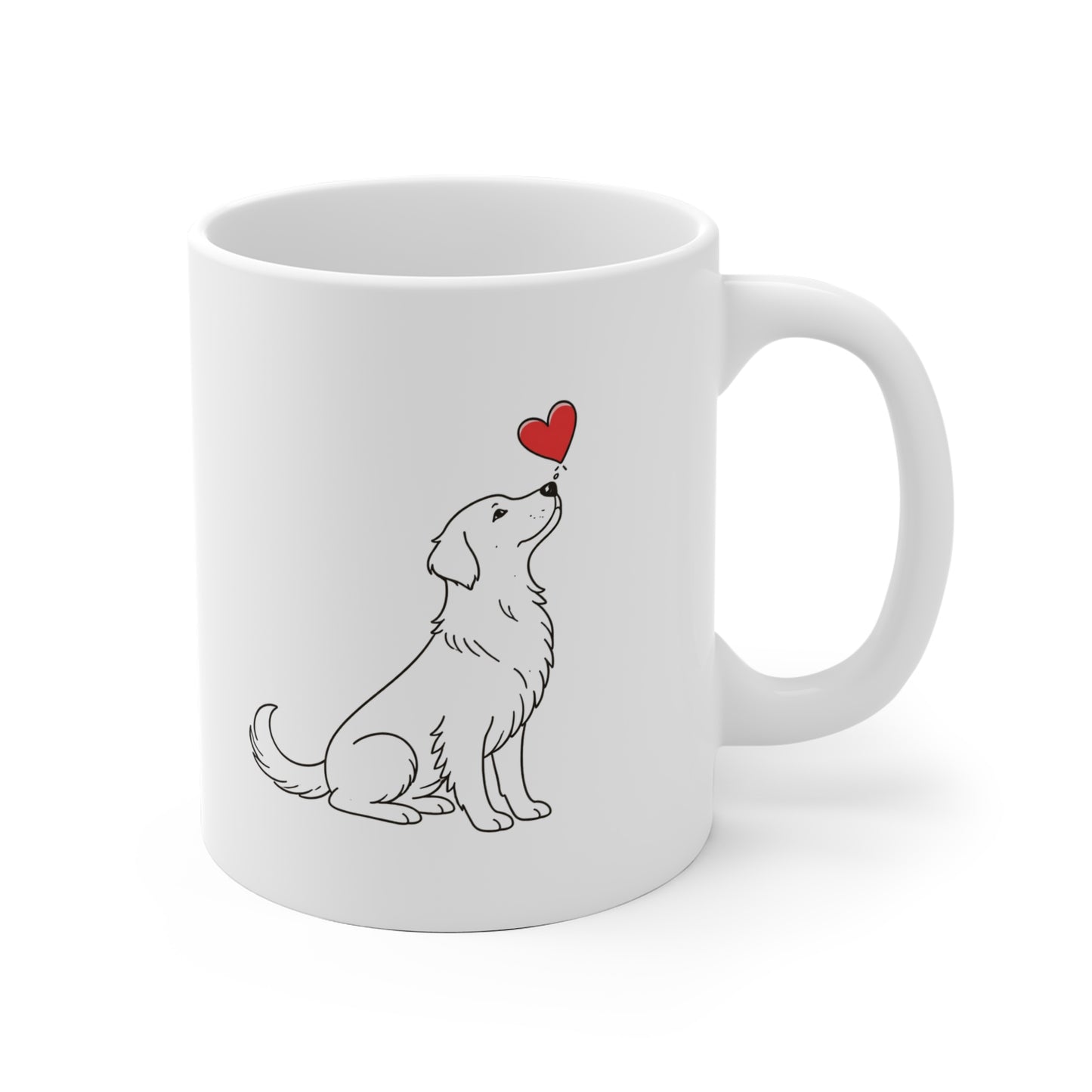 Herzenshunde - Golden Retriever - Tasse