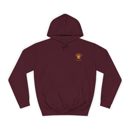 Happity Flappity Hoodie — Cute Golden Pup Graphic College Pullover