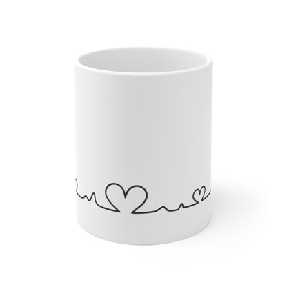 Herzlinie - Tasse