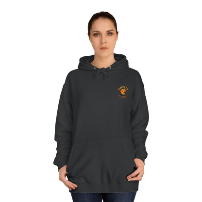 Happity Flappity Hoodie — Cute Golden Pup Graphic College Pullover
