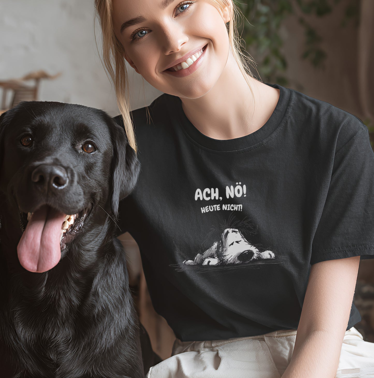 Ach, Nö! Heute Nicht! - T-Shirt Unisex Classic Fit - Bequemer Klassiker