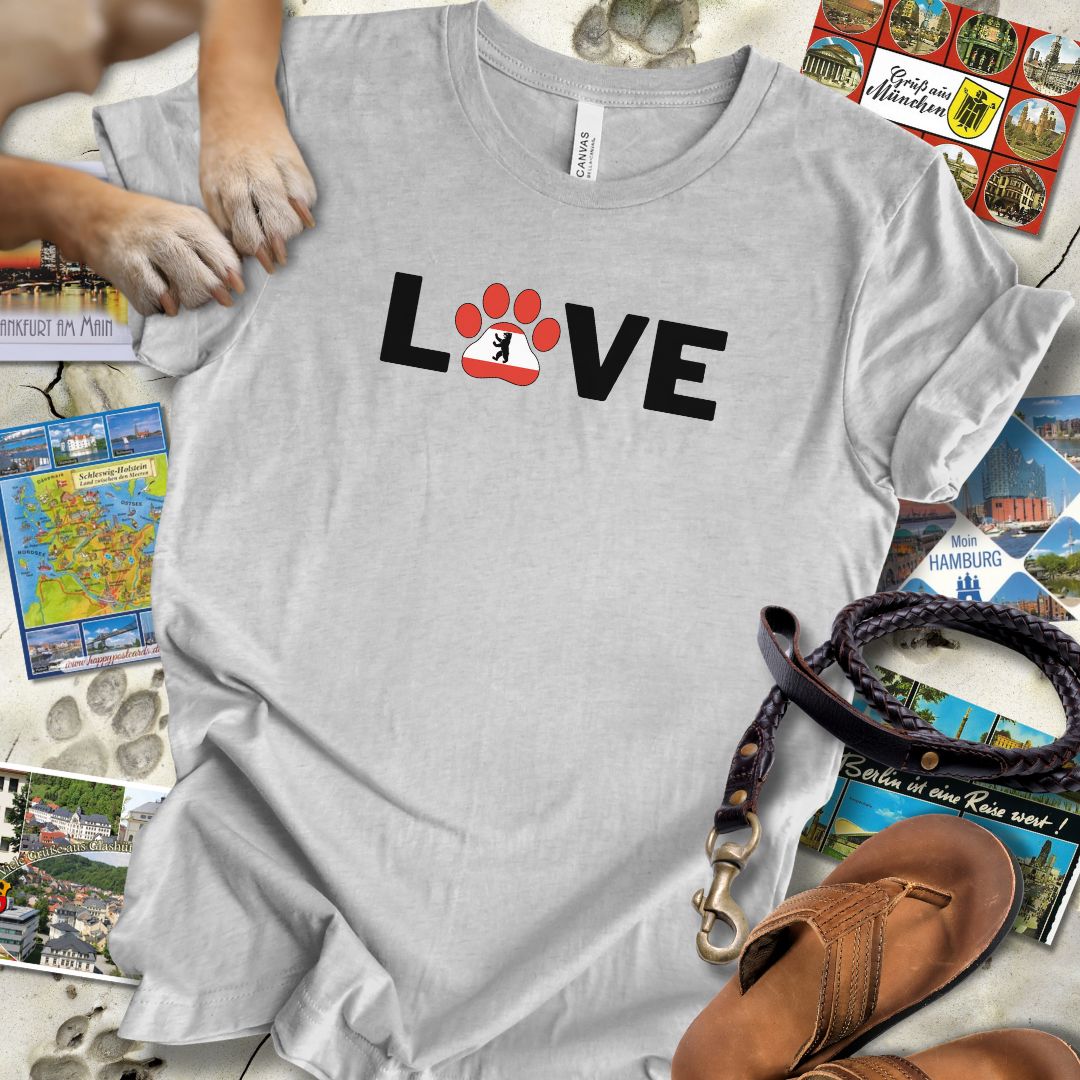Love Pfote - Berlin - T-Shirt Unisex Slim Fit