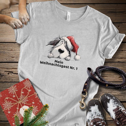 T-Shirt des Monats Dezember "Mein Weihnachtsgast Nr. 1" - T-Shirt Unisex Modern Fit - Weich & Leicht