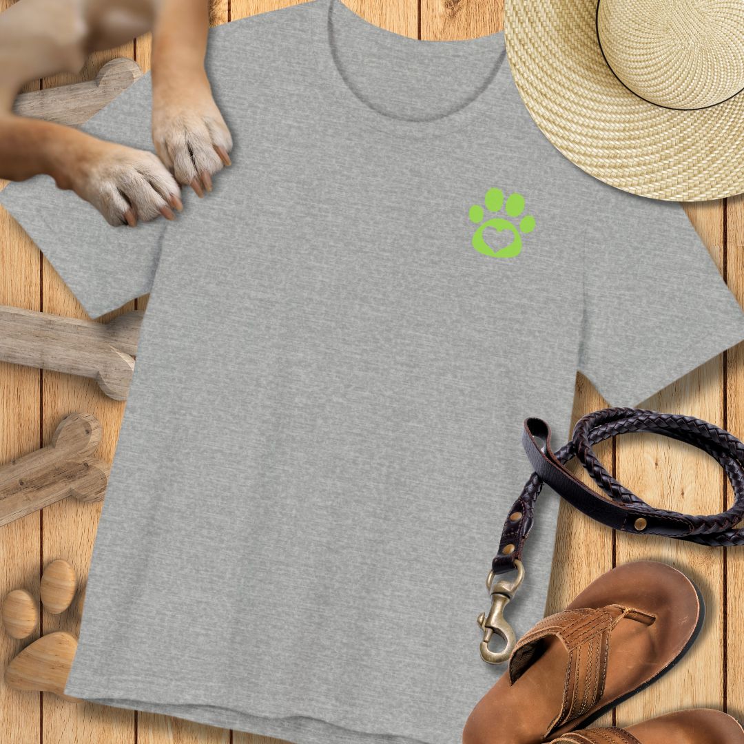 Love in Lime - Vorne & Hinten - T-Shirt Unisex Modern Fit Premium Qualität