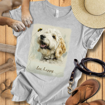 Bee Happy - Unisex T-Shirt Modern Fit - Weich & Leicht