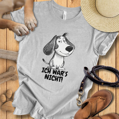 Ich war's nicht! – T-Shirt Unisex Modern Fit - Weich & Leicht