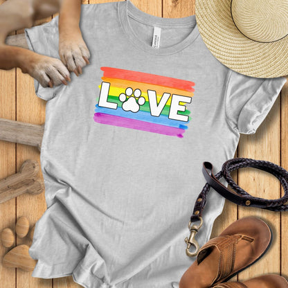 Pride Pfote - T-Shirt Unisex Modern Fit - Weich & Leicht