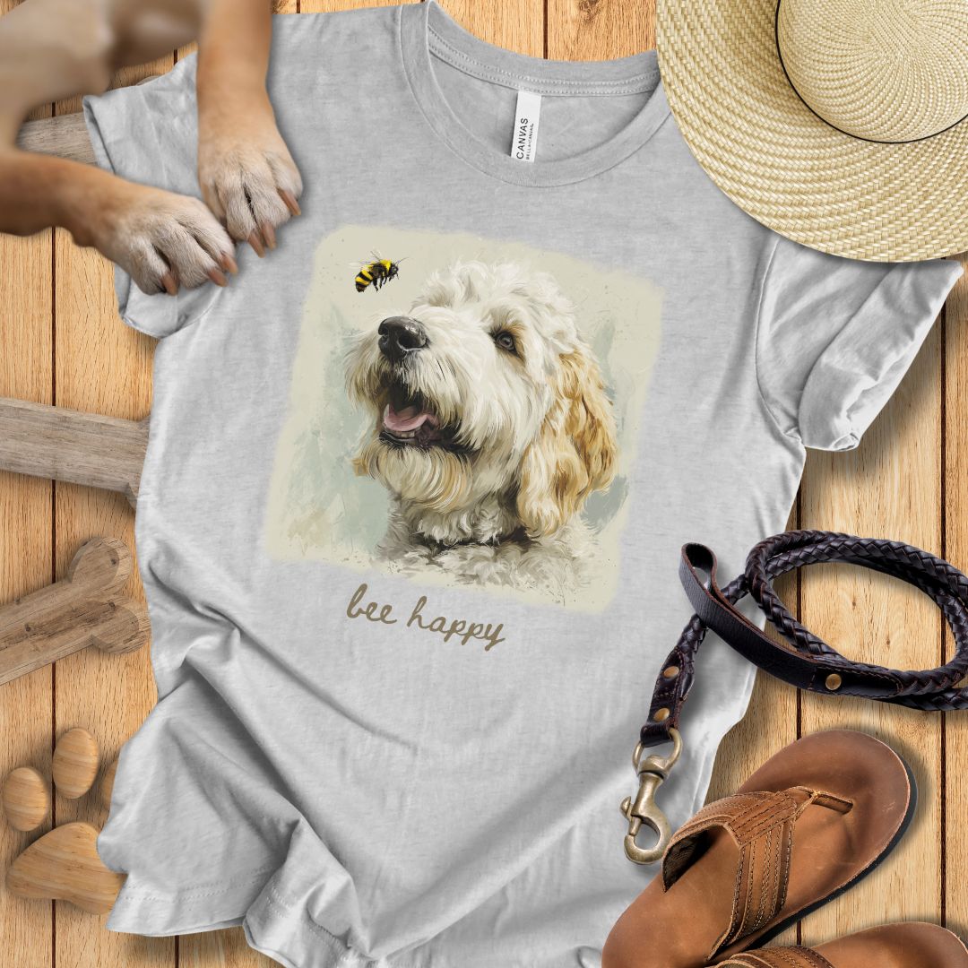 Bee Happy - T-Shirt Unisex Slim Fit