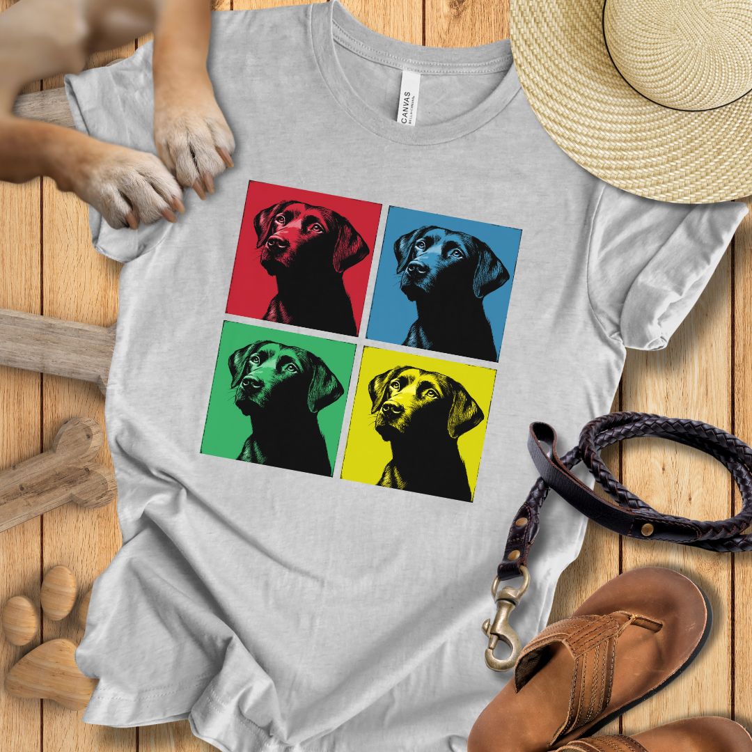 Pop Art Labrador - T-Shirt Unisex Slim Fit
